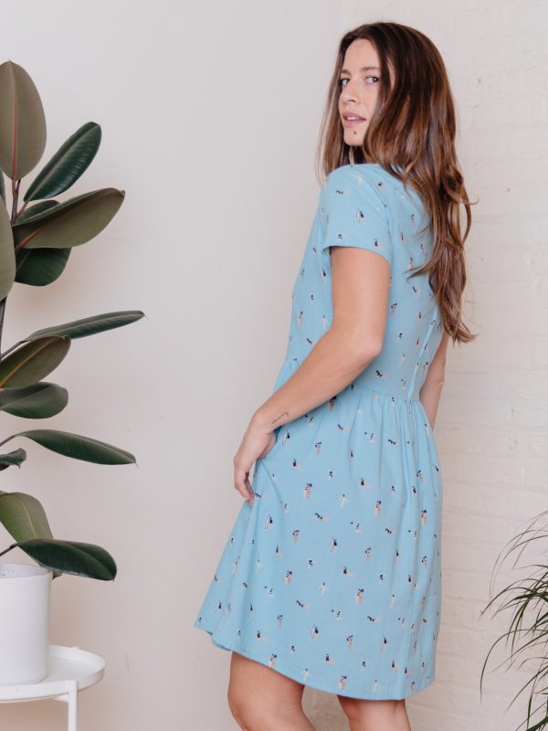 Serenade Dress - Blue Swimmers - Image 2