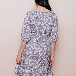 Marnie Dress - Grey Floral - Image 3