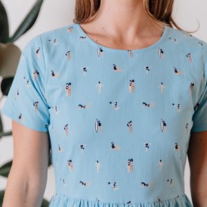 Serenade Dress - Blue Swimmers - Image 4