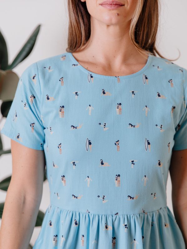 Serenade Dress - Blue Swimmers - Image 4