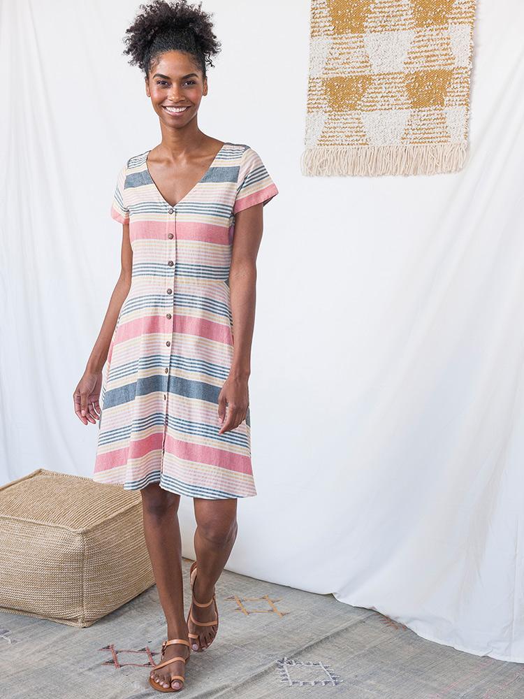 Daydreamer Dress - Summer Stripe - Image 3