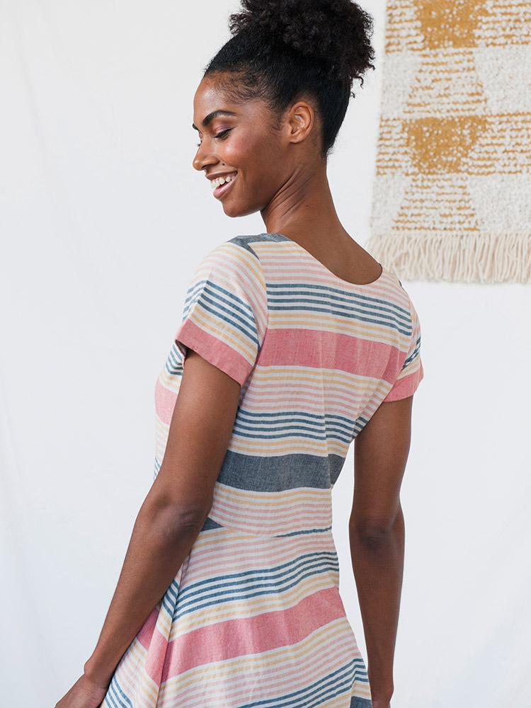 Daydreamer Dress - Summer Stripe - Image 4