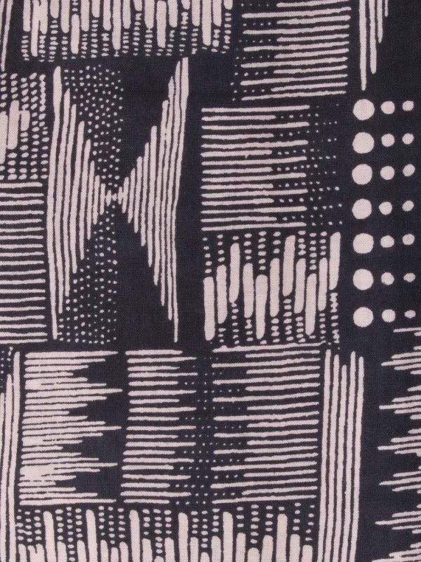 Cezanne Dress - Black Geo - Image 5