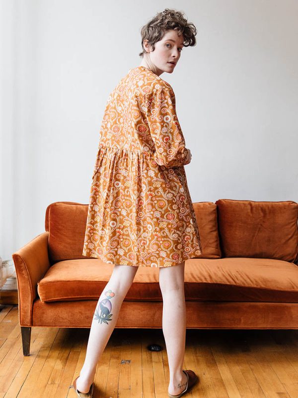 Sohla Mini Dress - Paprika Suzani - Image 3