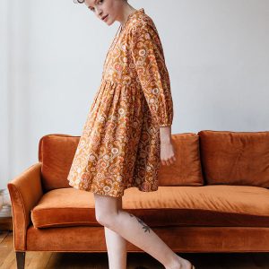 Sohla Mini Dress - Paprika Suzani - Image 4