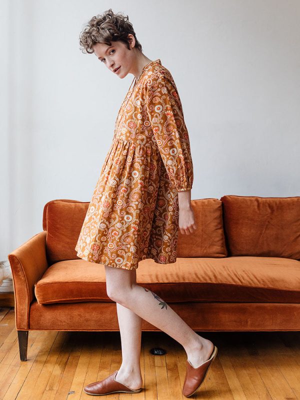 Sohla Mini Dress - Paprika Suzani - Image 4