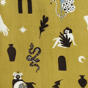 Adelaide Tiered Mini Dress - Olive Curios - Image 7