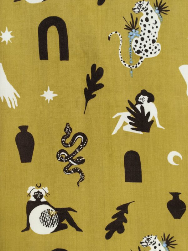 Adelaide Tiered Mini Dress - Olive Curios - Image 7