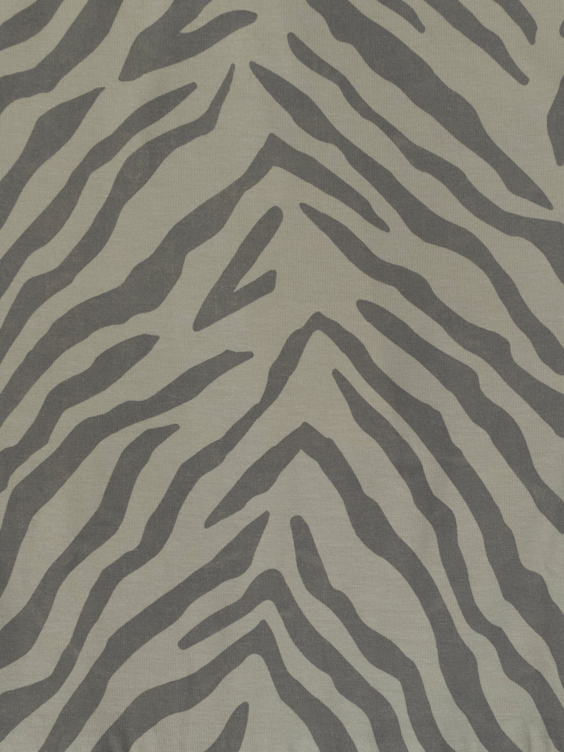 Inez Bubble Sleeve Dress - Savanna Stripe - Image 8