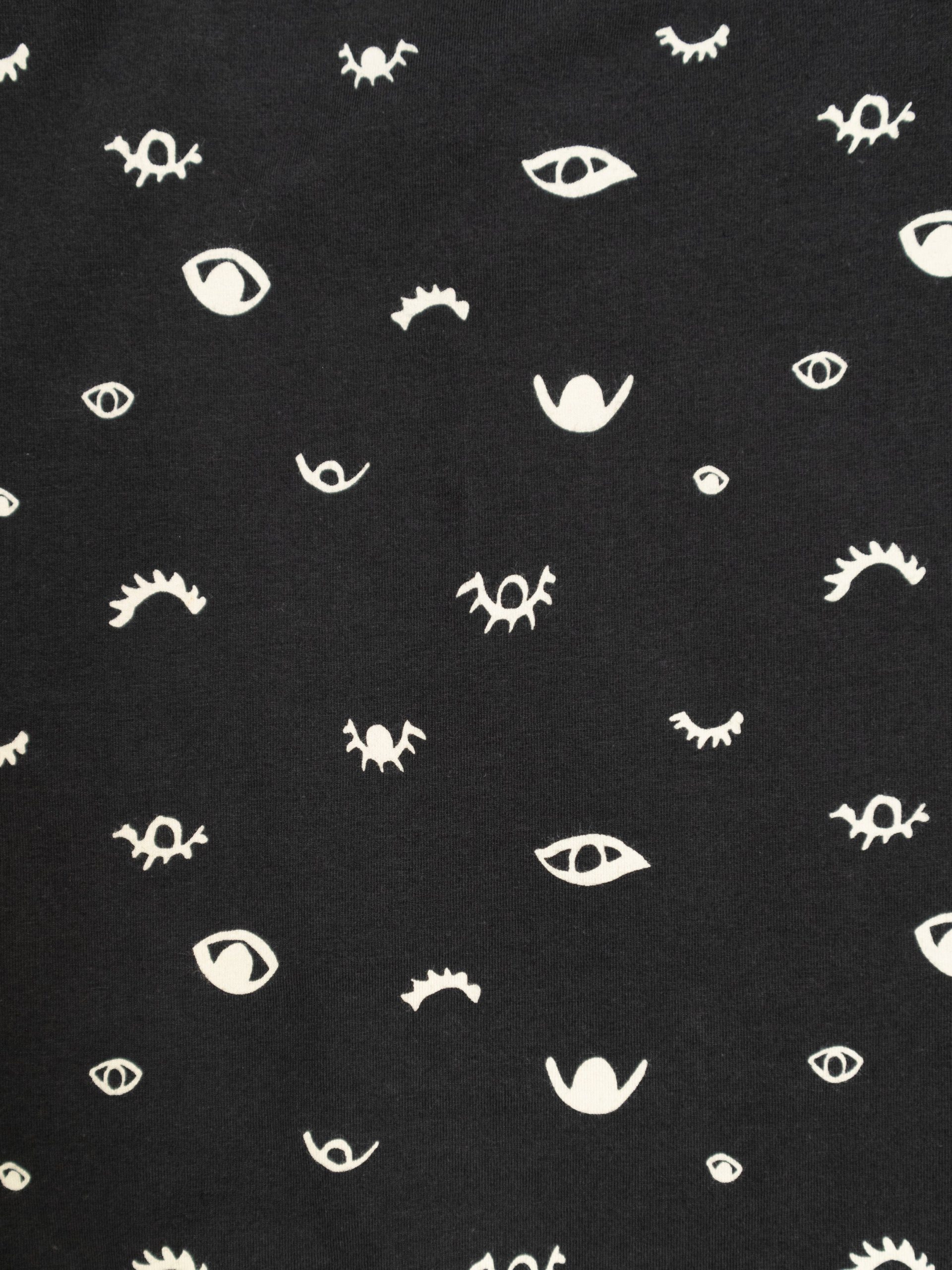 Fae Wide Leg Pant - Onyx Eyes - Image 5