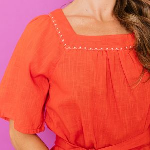 Alexis Mini Dress - Poppy - Image 2