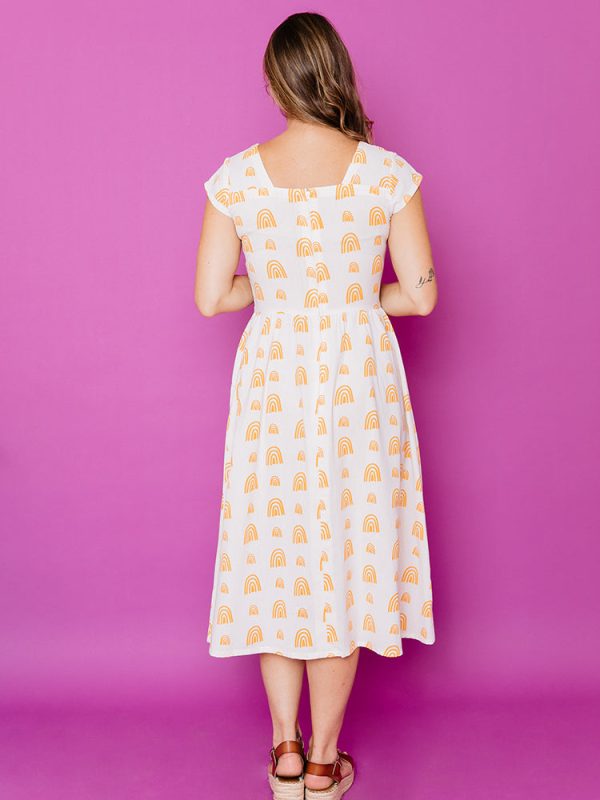 Rupi Midi Dress - Sunny Stripes - Image 5