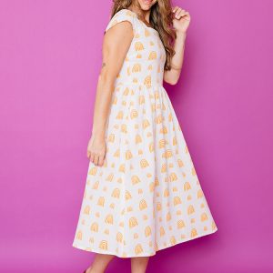 Rupi Midi Dress - Sunny Stripes - Image 3