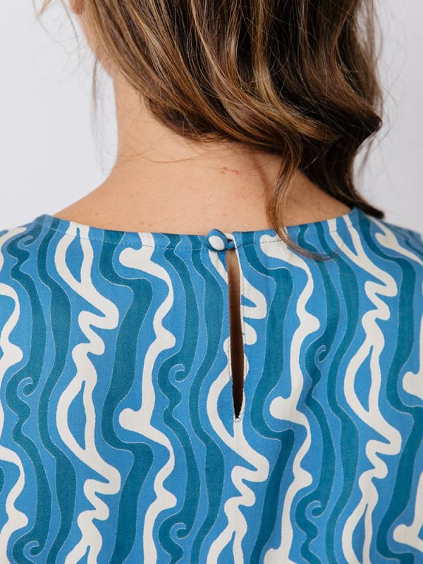 Serenade Dress - Blue Samudra - Image 5