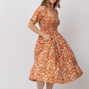 Teddy Dress - Paradise Toile - Image 1