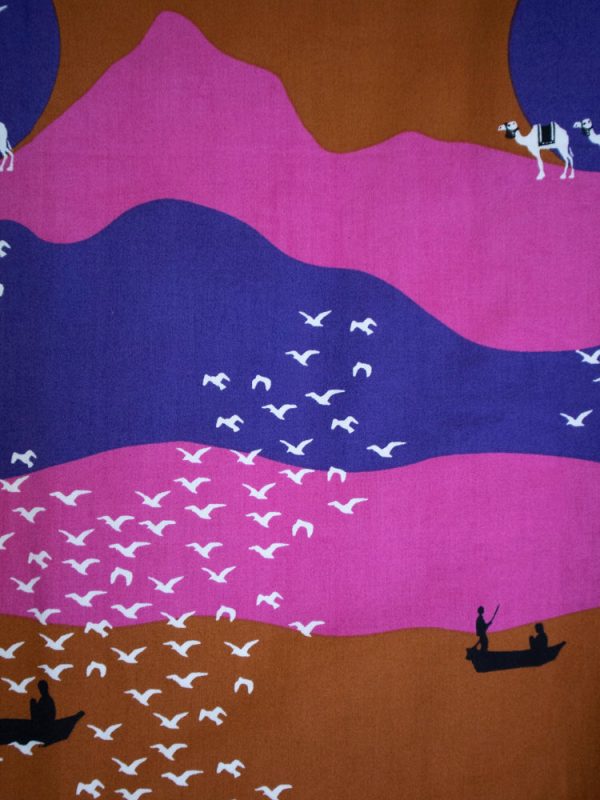 Aditi Wrap Dress - Sunset Spice Plum - Image 5