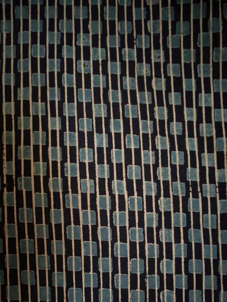 Chennai Mini Dress - Blue Check - Image 4