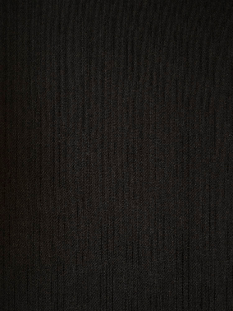 Rita Long Sleeve Jumpsuit - Black Rib Knit - Image 4