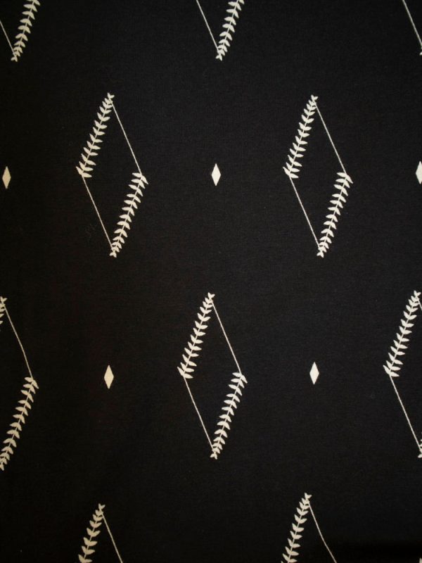 Isla Skirt - Diamond Vine Black - Image 4