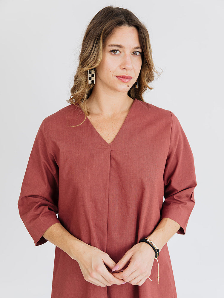 Sawyer Dress - Cinnamon - Image 3