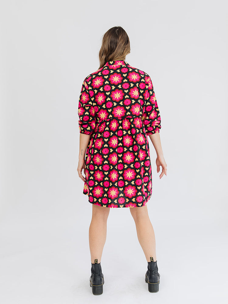 Sohla Mini Dress - Mod Fuchsia - Image 4