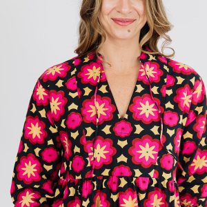 Sohla Mini Dress - Mod Fuchsia - Image 3