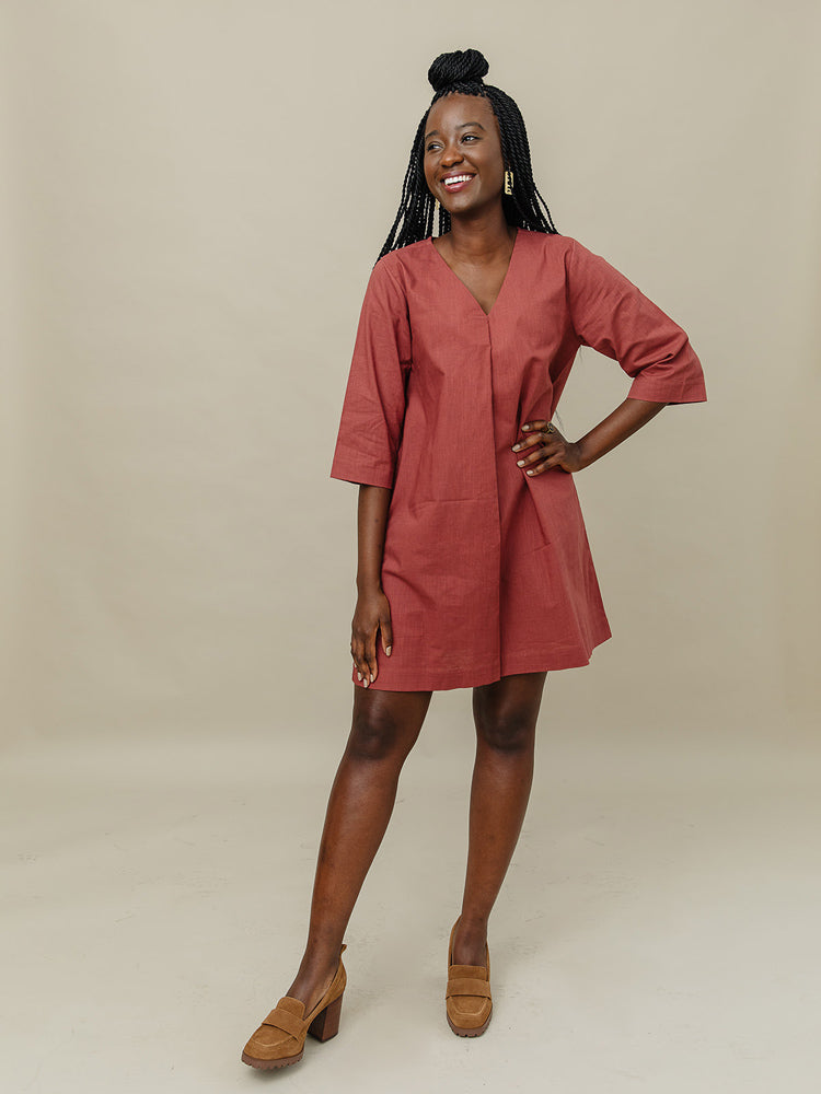 Sawyer Dress - Cinnamon - Image 1