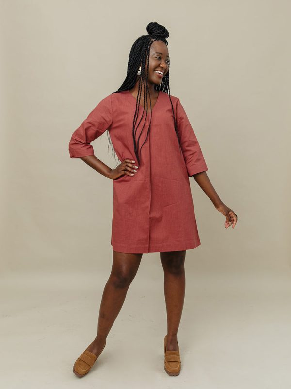 Sawyer Dress - Cinnamon - Image 2