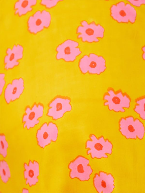 Melody Midi Dress - Floral Trio Marmalade - Image 3