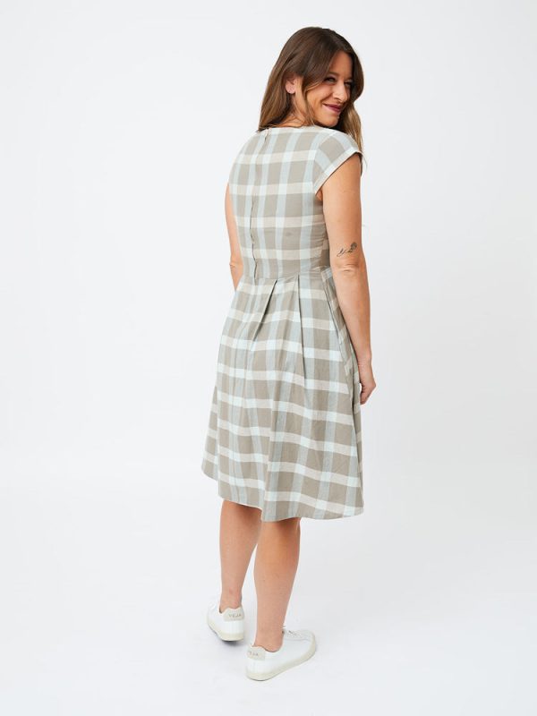 Devonshire Dress - Sterling Plaid - Image 6