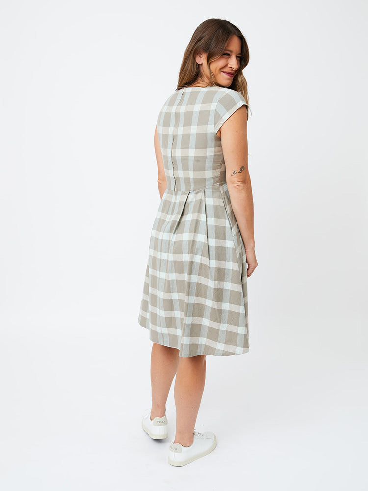 Devonshire Dress - Sterling Plaid - Image 6