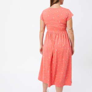 Logan Midi Dress - Badminton Melon - Image 4