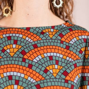 Ruth Top - Mosaic Fan - Image 2