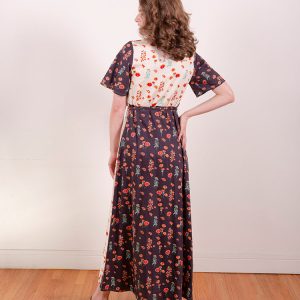 Brea Wrap Dress - Botanical Mix - Image 4