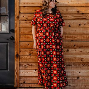 Aimee Maxi Dress - Mod Fuchsia - Image 2