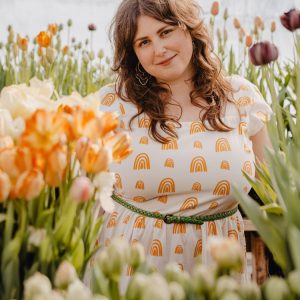 Rupi Midi Dress - Sunny Stripes - Image 1