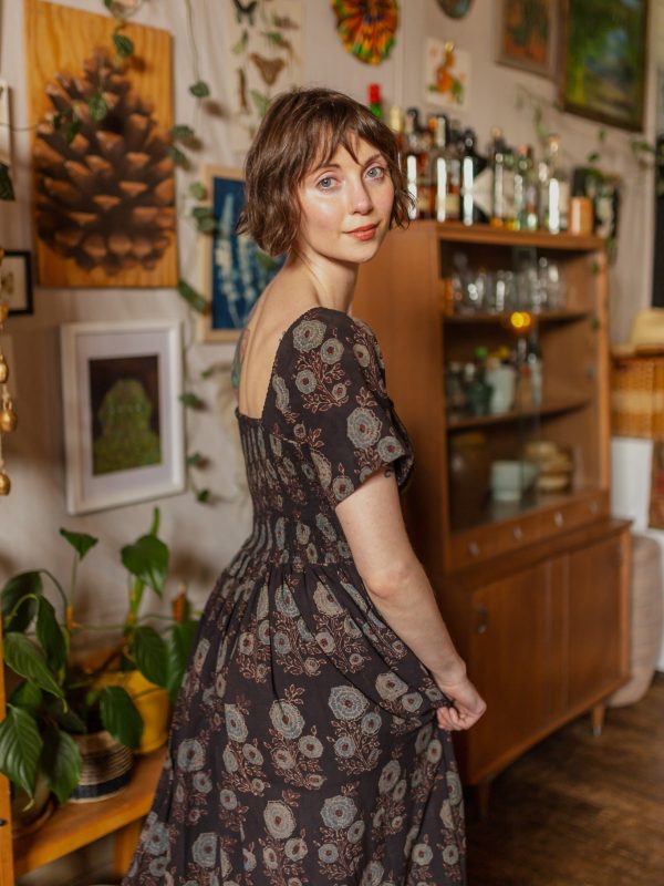 Teddy Midi Dress - Fall Blossom - Image 2