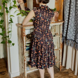 Lucille Dress - Botanical Dusk - Image 4