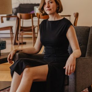 Elise Sheath Dress - Black - Image 2