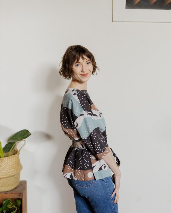 Ruth Top - Mountain Stripe - Image 5