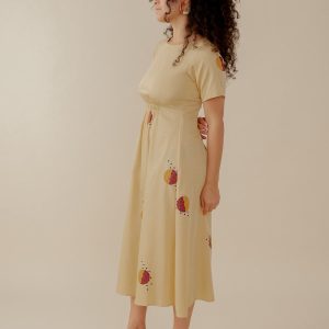 Artsy Traveler Midi Dress - Honeycomb - Image 2