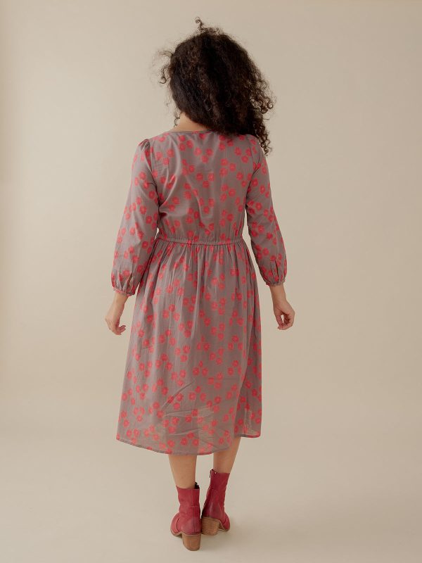 Mia Dress - Fuchsia Floral - Image 4