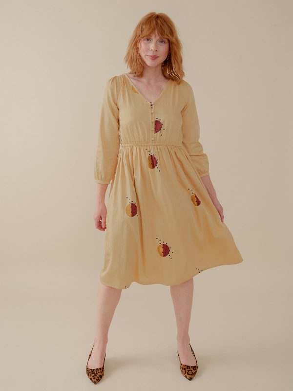 Mia Dress - Honeycomb - Image 2