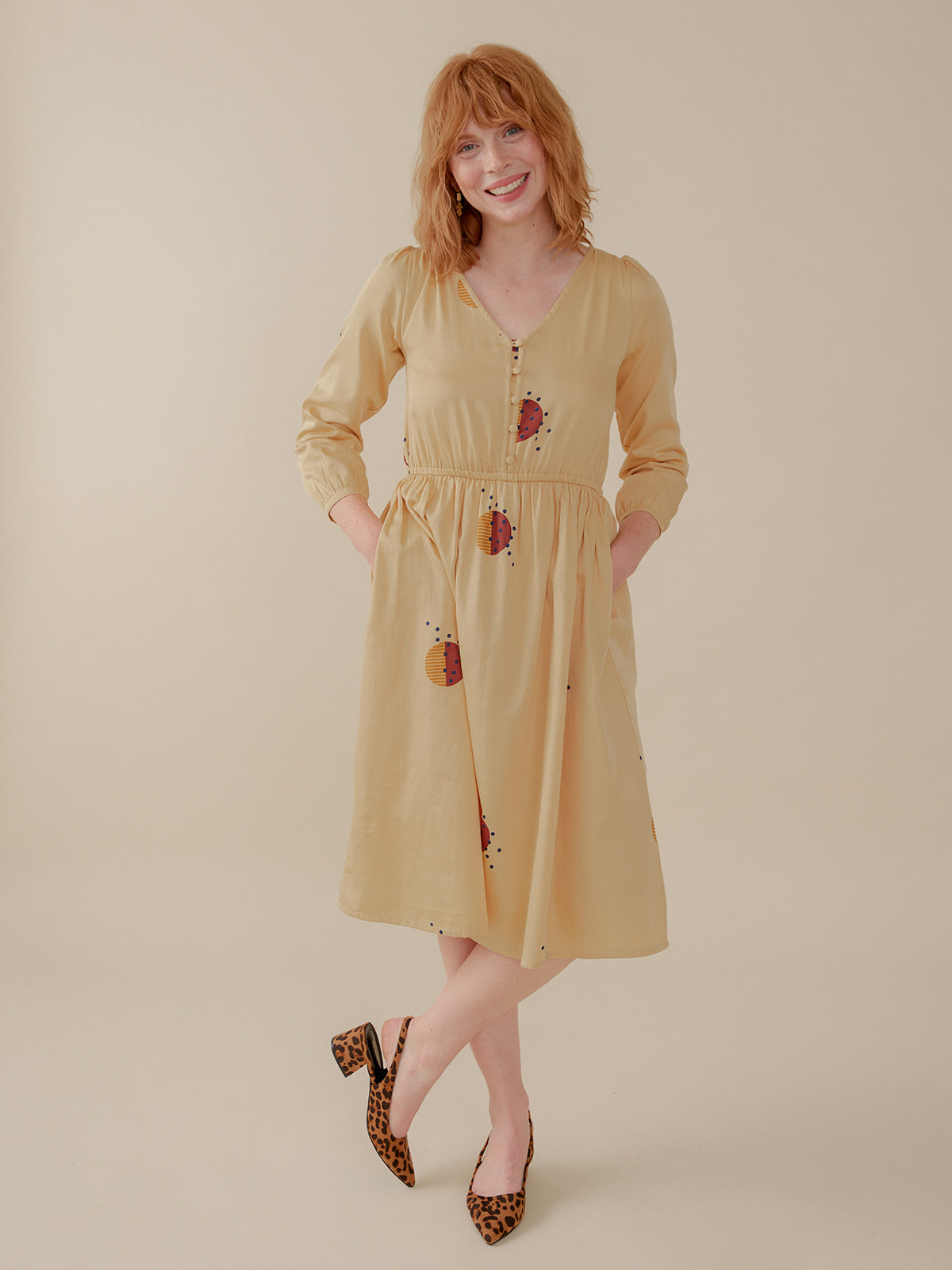 Mia Dress - Honeycomb - Image 5