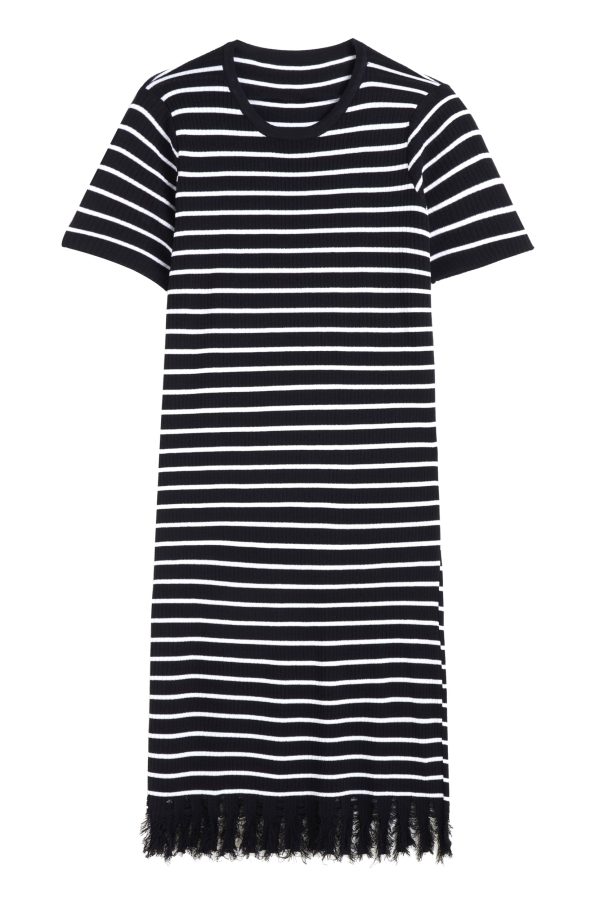 Breton Striped Fringe Dress - Image 12
