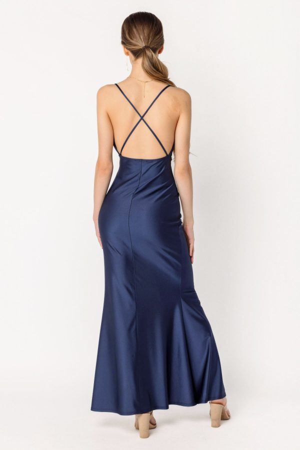 Drape Neck Starlet Dress - Image 2